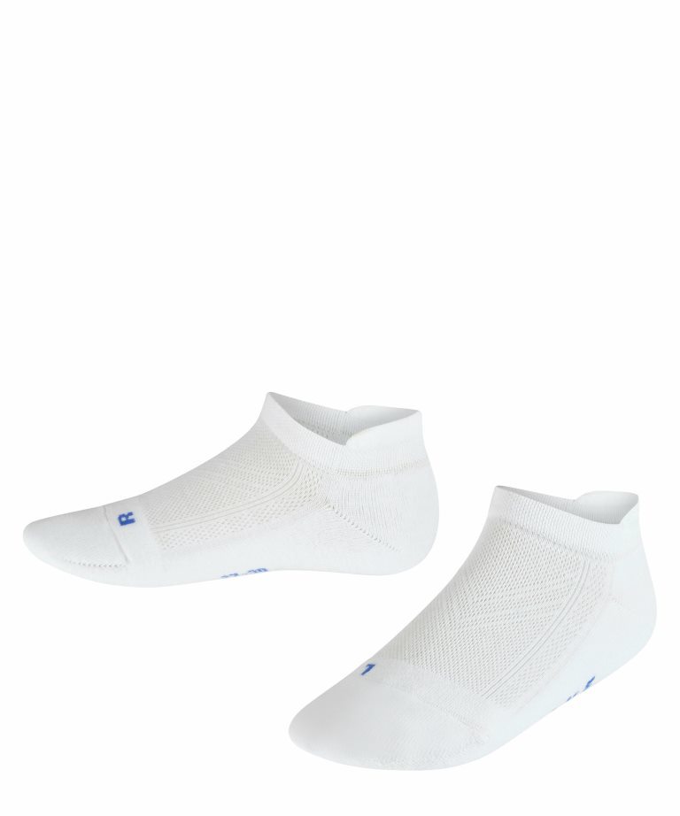 Белые укороченные носки FALKE