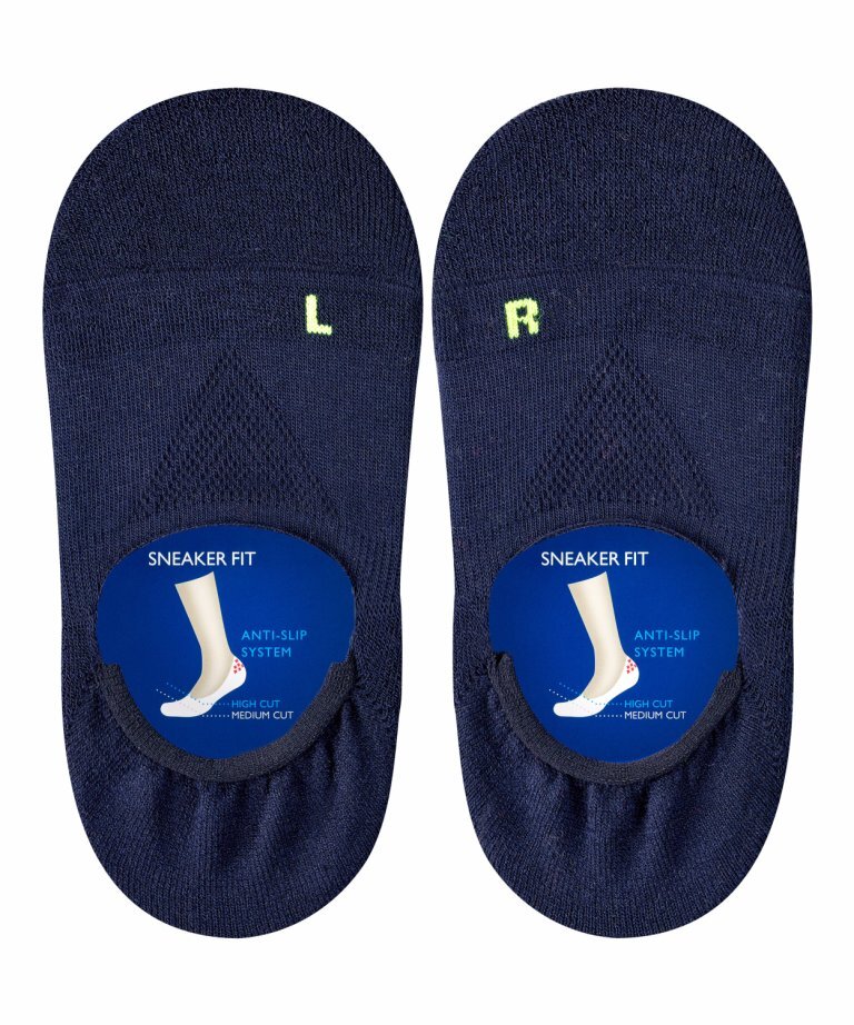 Носки Cool Kick Extra short FALKE, цвет — тёмно-синий — фото 4