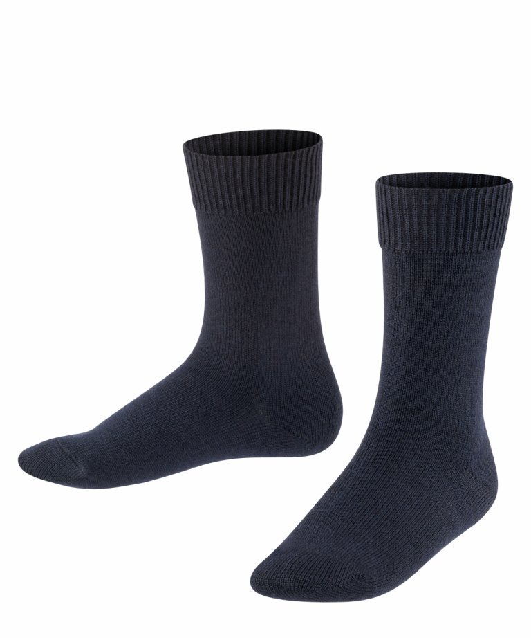 Носки Comfort Wool FALKE, цвет — тёмно-синий — фото 3