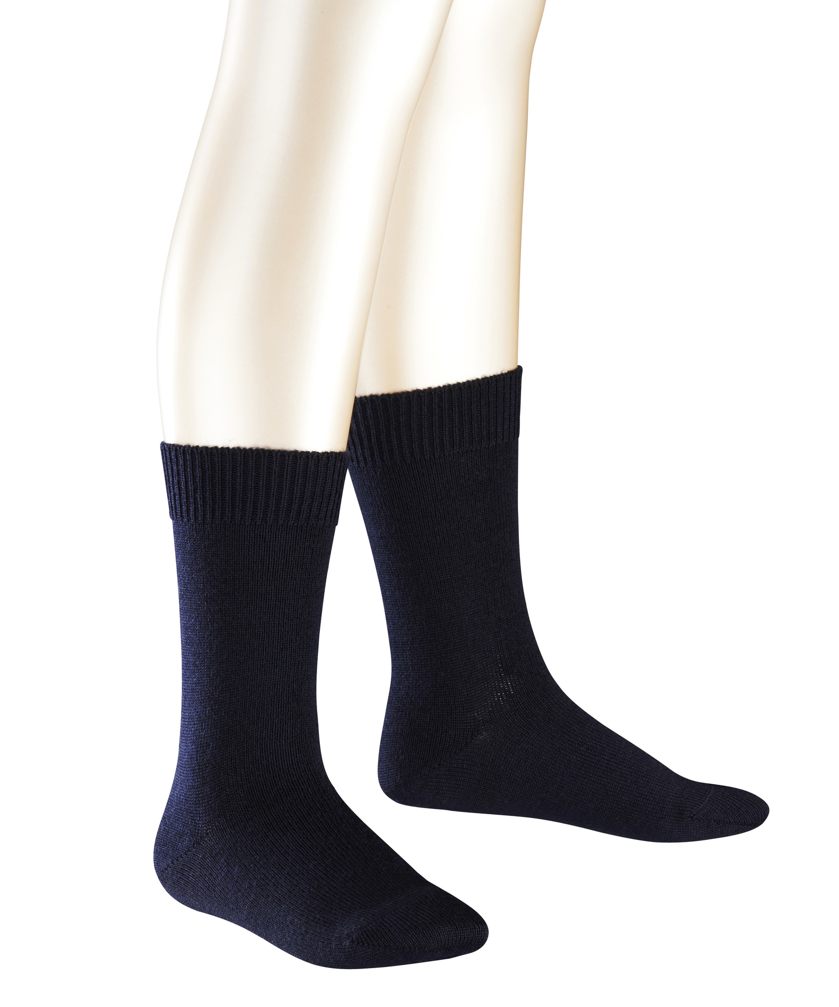Носки Comfort Wool FALKE, цвет — тёмно-синий — фото 2