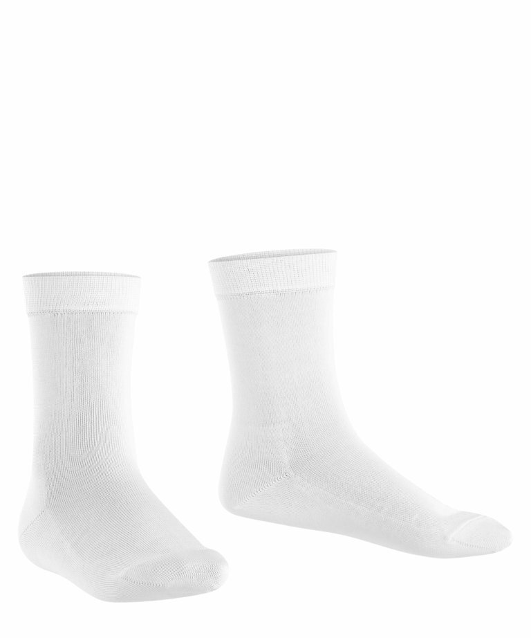 Носки Cotton Finesse FALKE, цвет — белый — фото 4