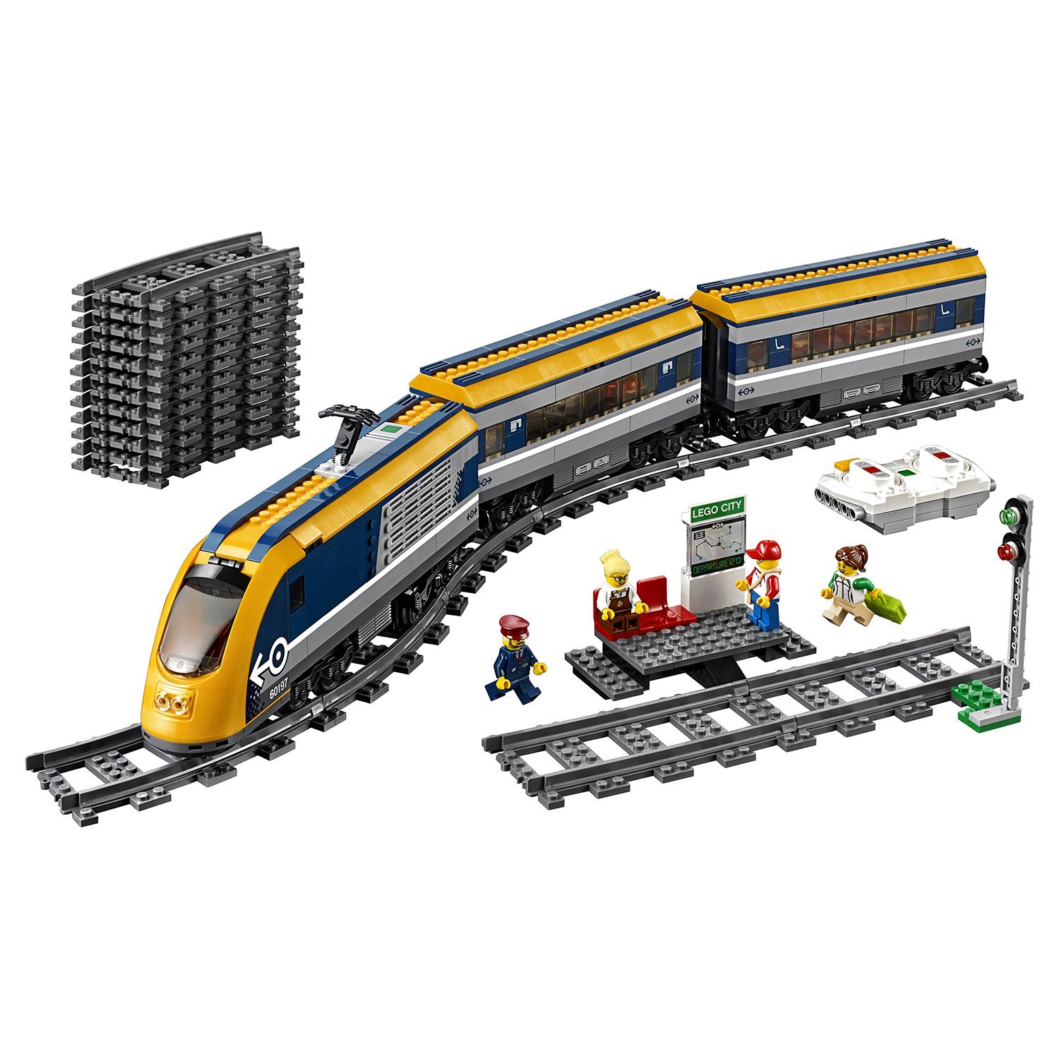 Конструктор LEGO City Trains 60197 Пассажирский поезд — фото 4