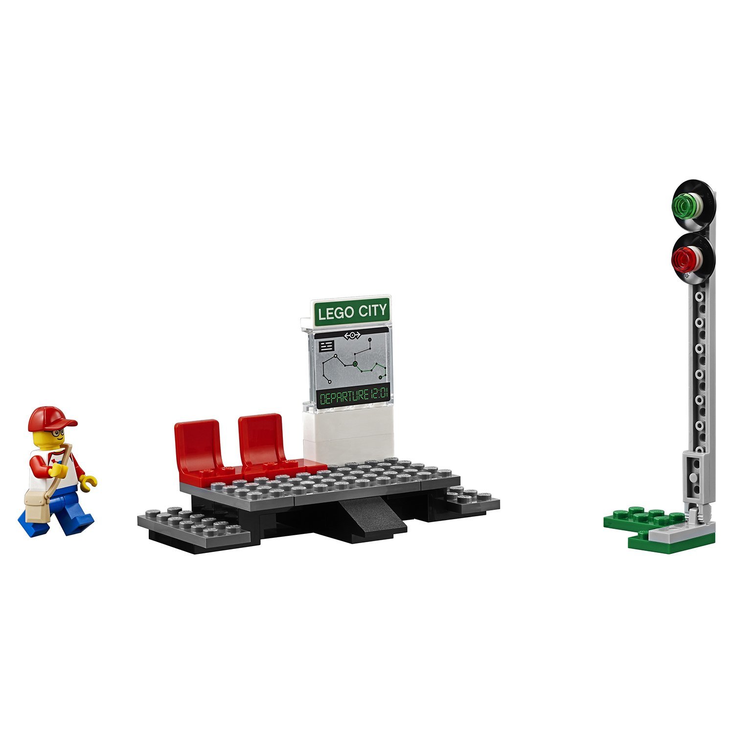 Конструктор LEGO City Trains 60197 Пассажирский поезд — фото 14