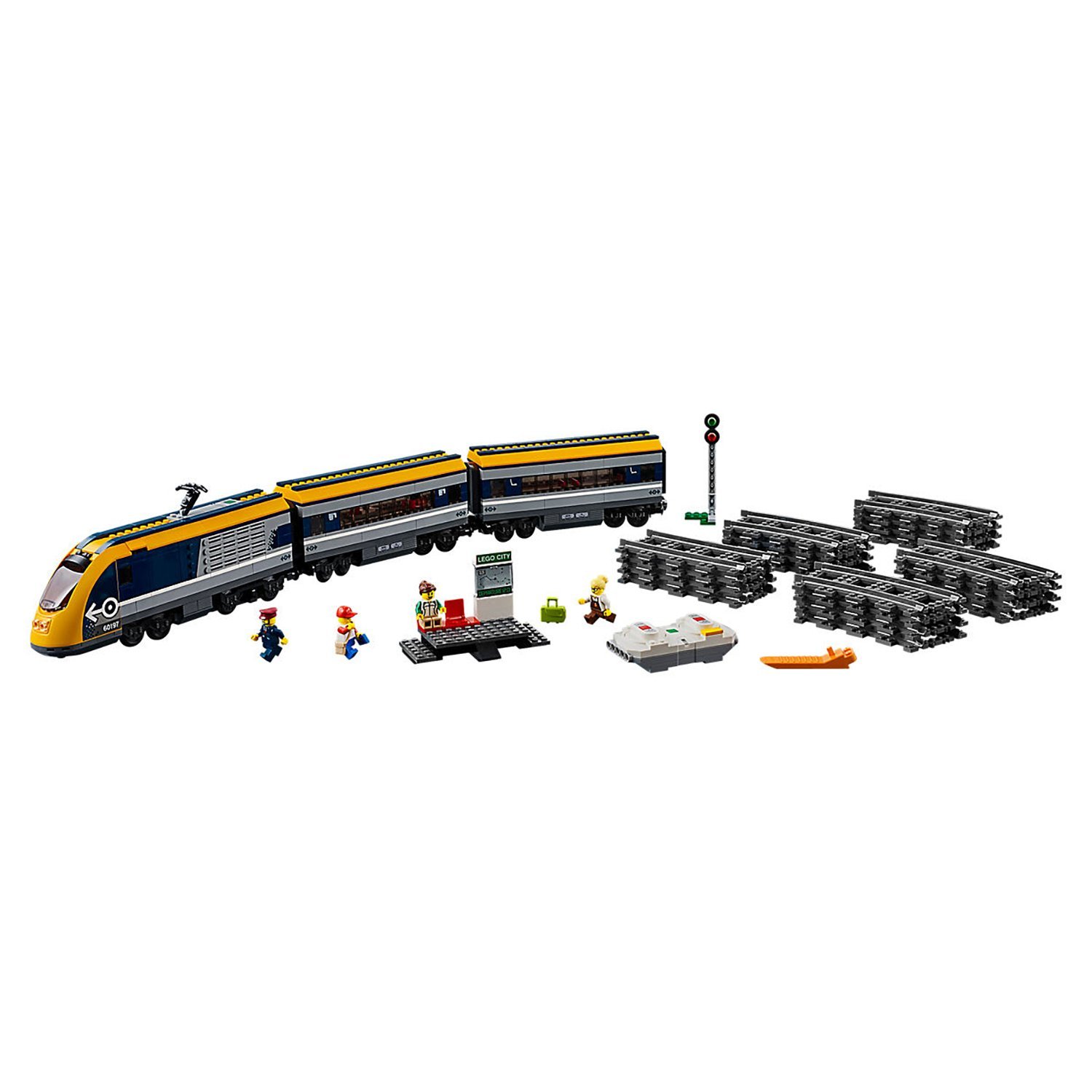 Конструктор LEGO City Trains 60197 Пассажирский поезд — фото 2