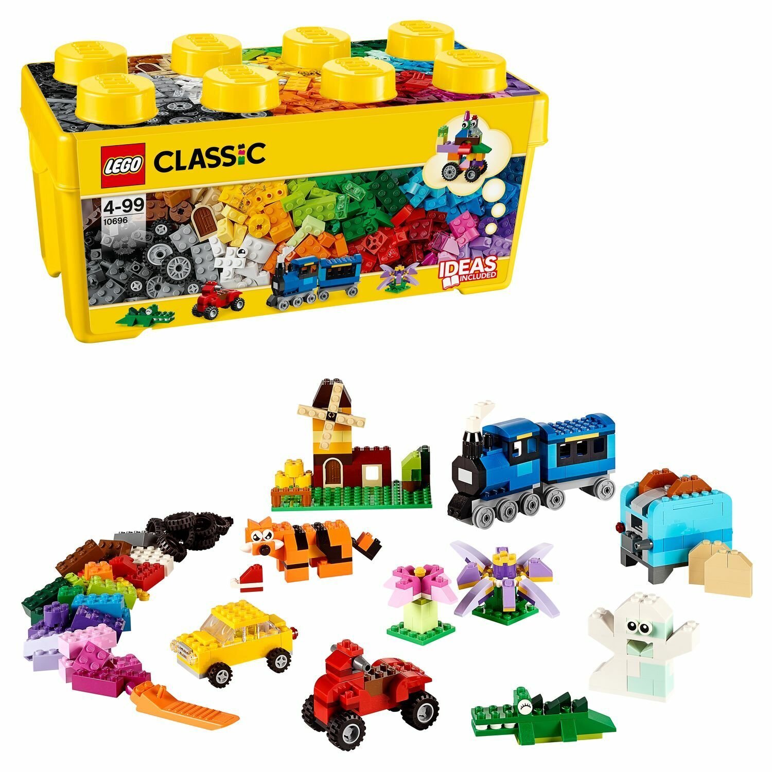 Набор для творчества среднего размера Classic LEGO 10696 — фото 2