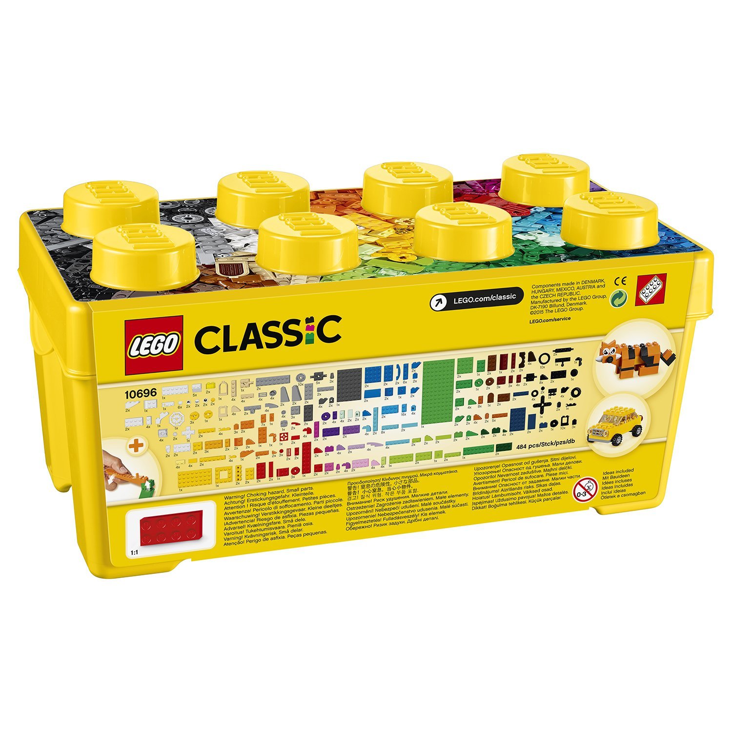 Набор для творчества среднего размера Classic LEGO 10696 — фото 10