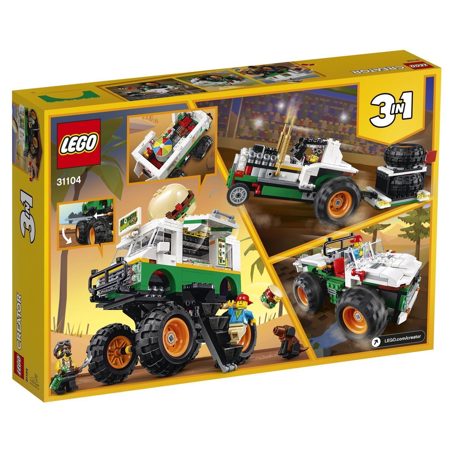 Гоночный самолёт Creator LEGO 3 в 1 — фото 8