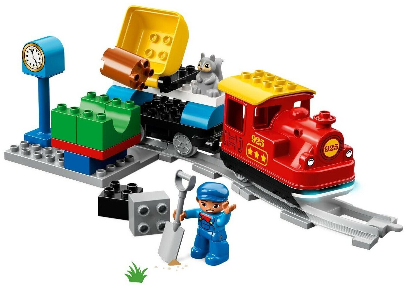 Конструктор LEGO DUPLO Town 10874 Поезд на паровой тяге — фото 5