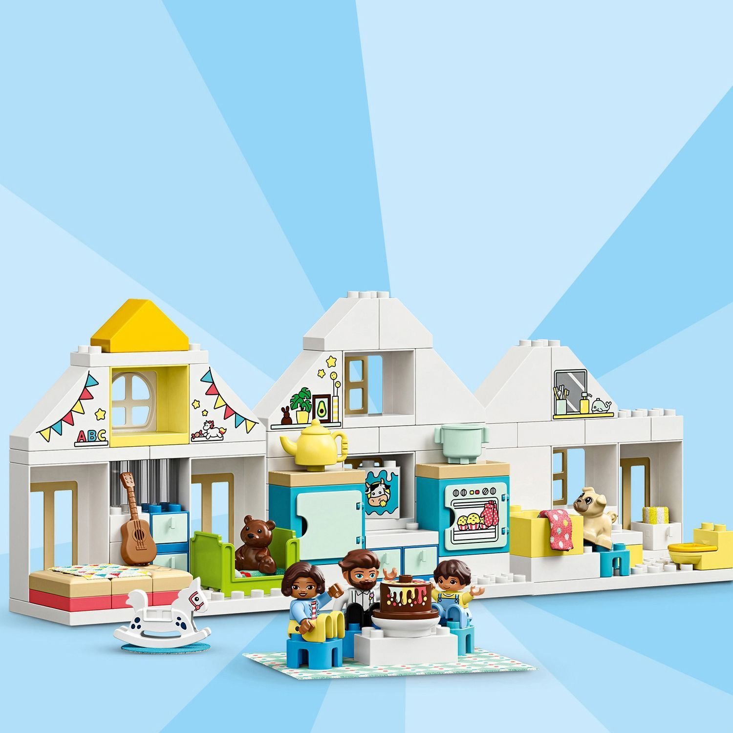 Модульный игрушечный дом LEGO 10929 DUPLO Town — фото 14