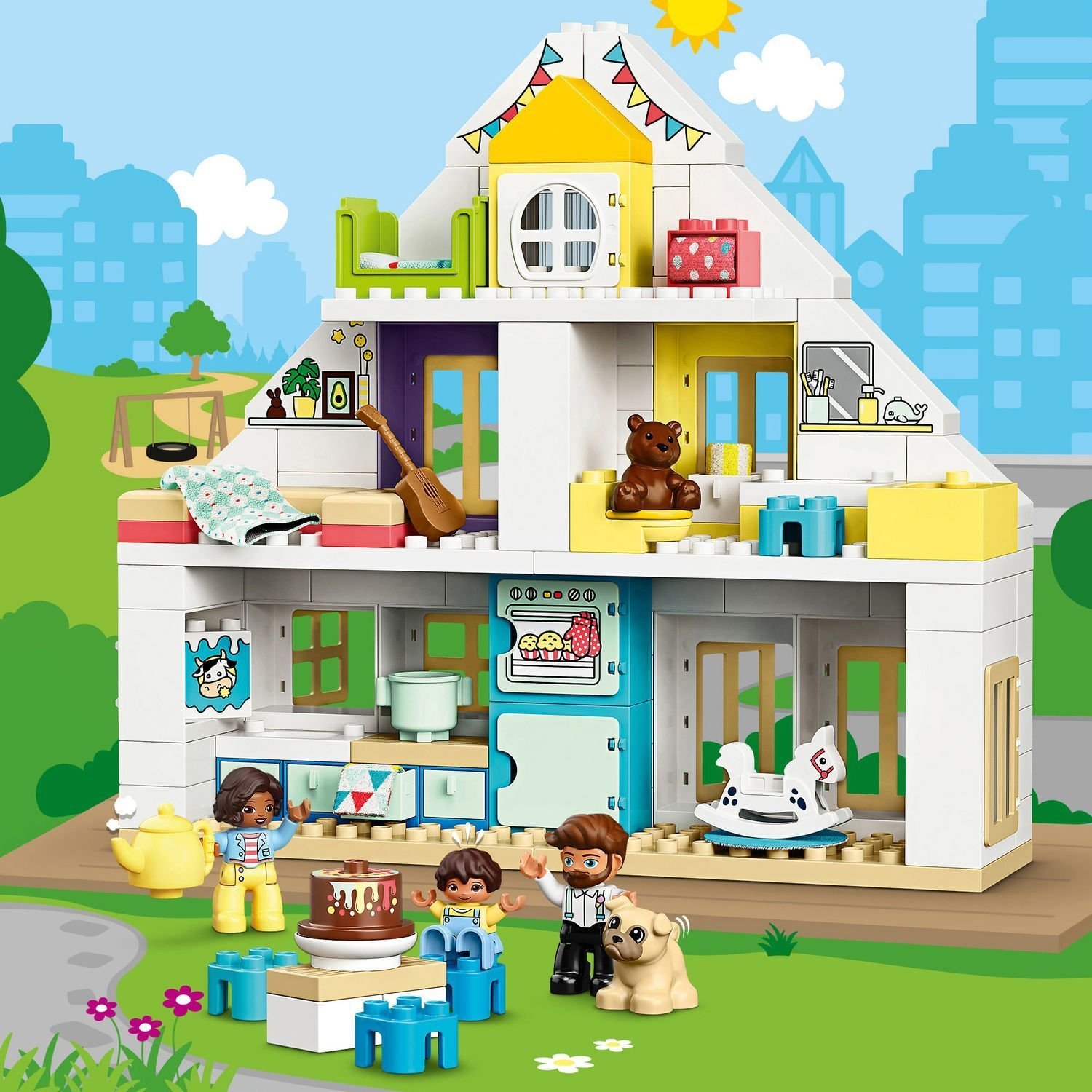 Модульный игрушечный дом LEGO 10929 DUPLO Town — фото 13