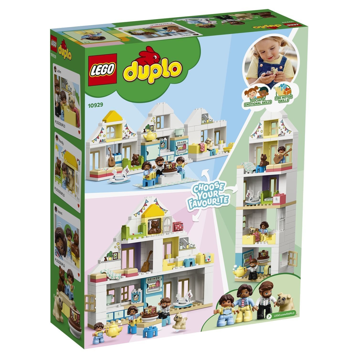 Модульный игрушечный дом LEGO 10929 DUPLO Town — фото 4