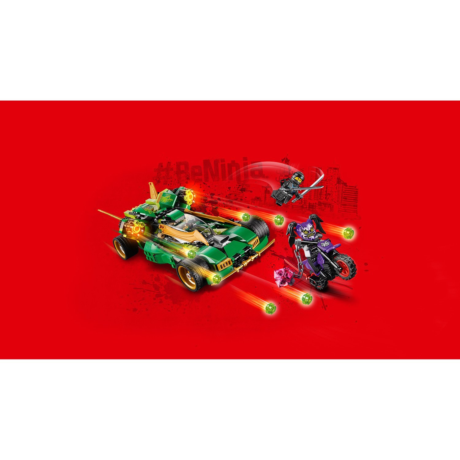 Ночной вездеход ниндзя Ninjago LEGO — фото 6