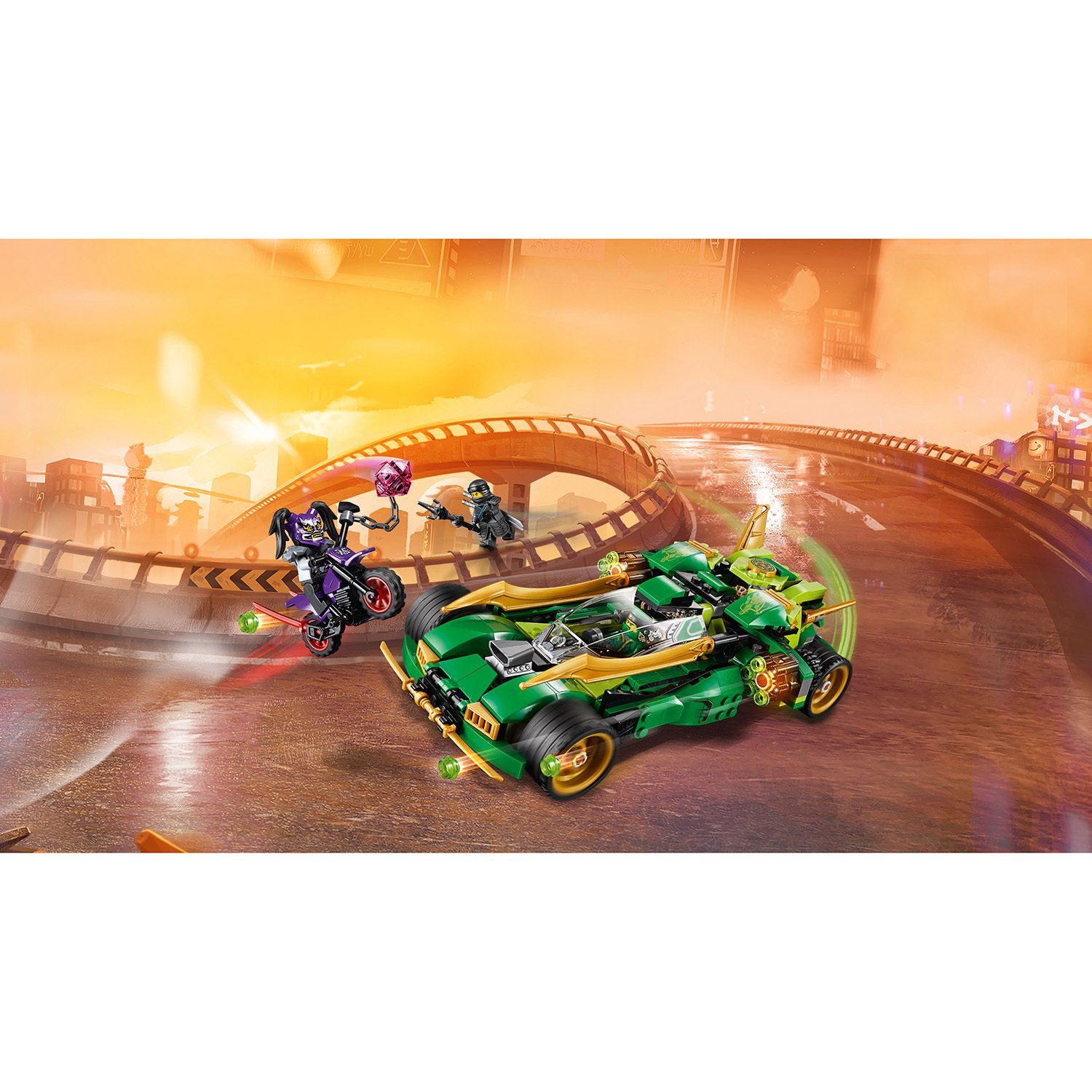 Ночной вездеход ниндзя Ninjago LEGO — фото 5