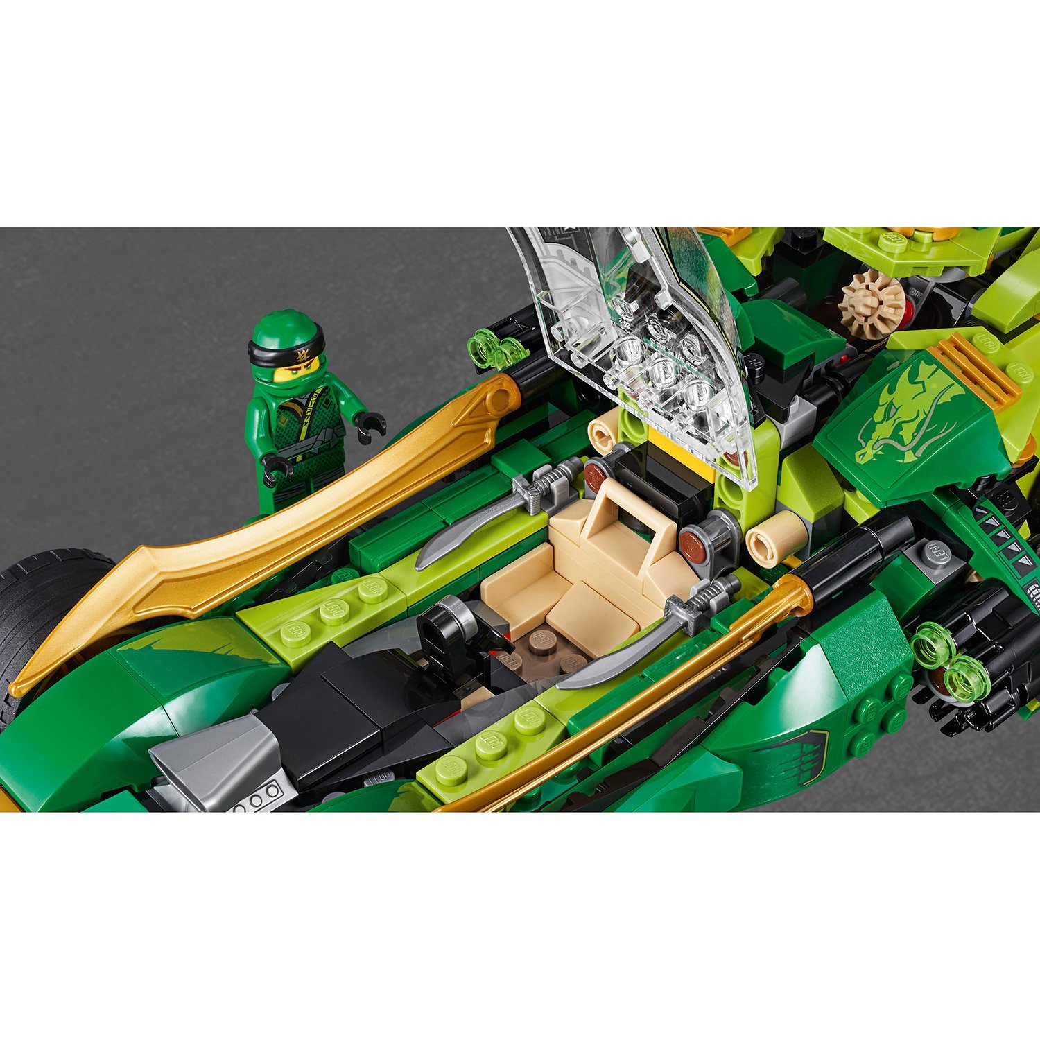 Ночной вездеход ниндзя Ninjago LEGO — фото 10