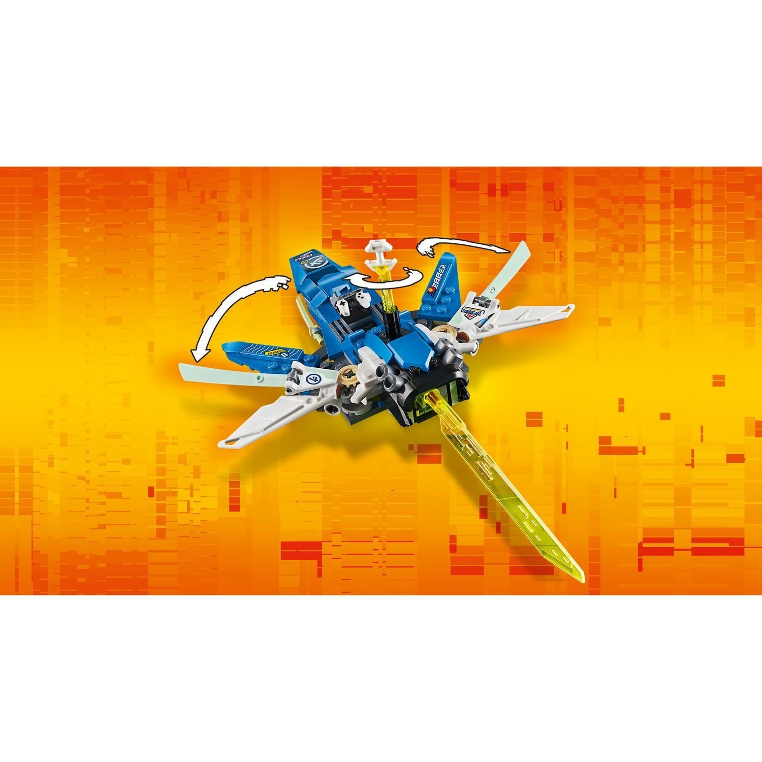 Скоростные машины Джея и Ллойда Ninjago LEGO — фото 13