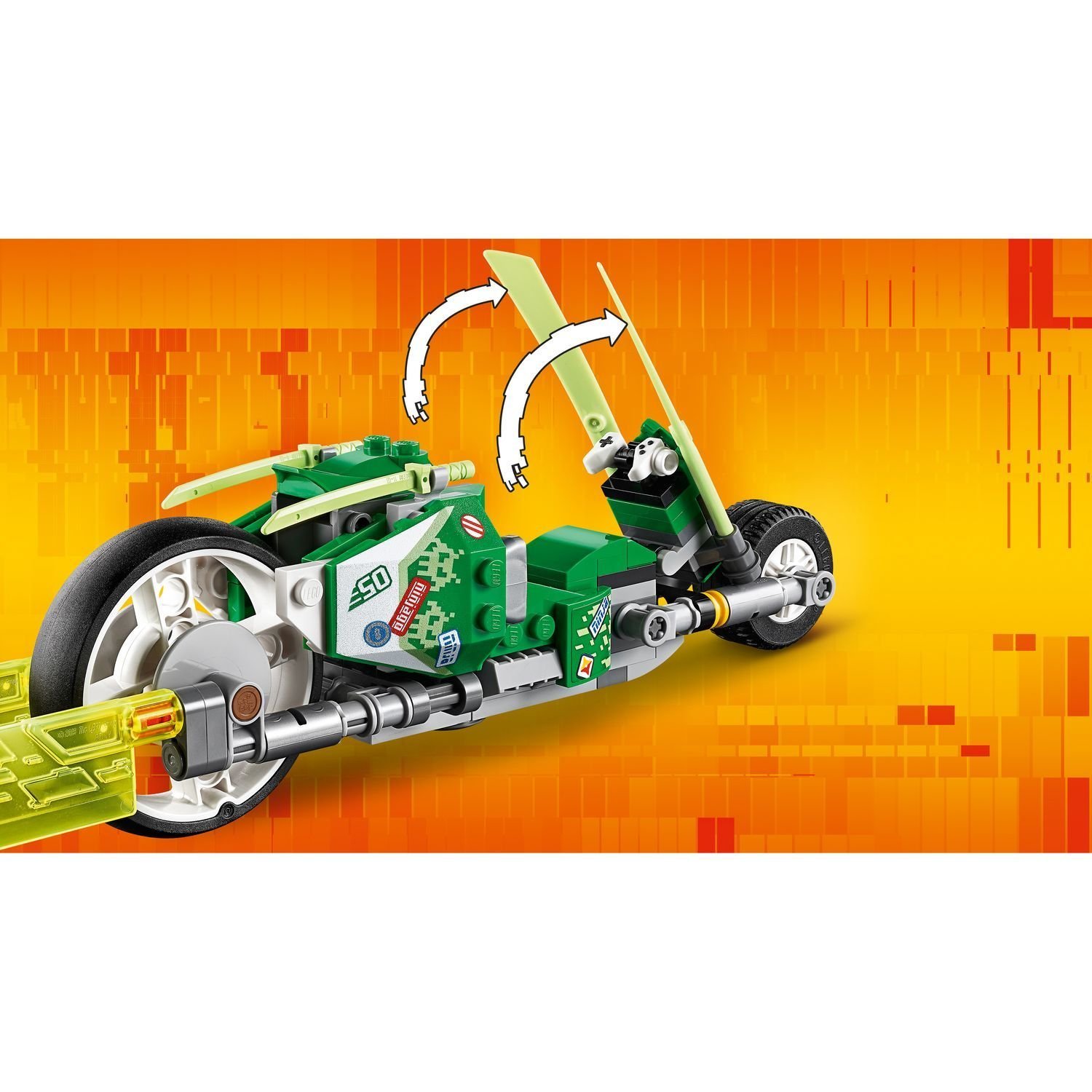 Скоростные машины Джея и Ллойда Ninjago LEGO — фото 14