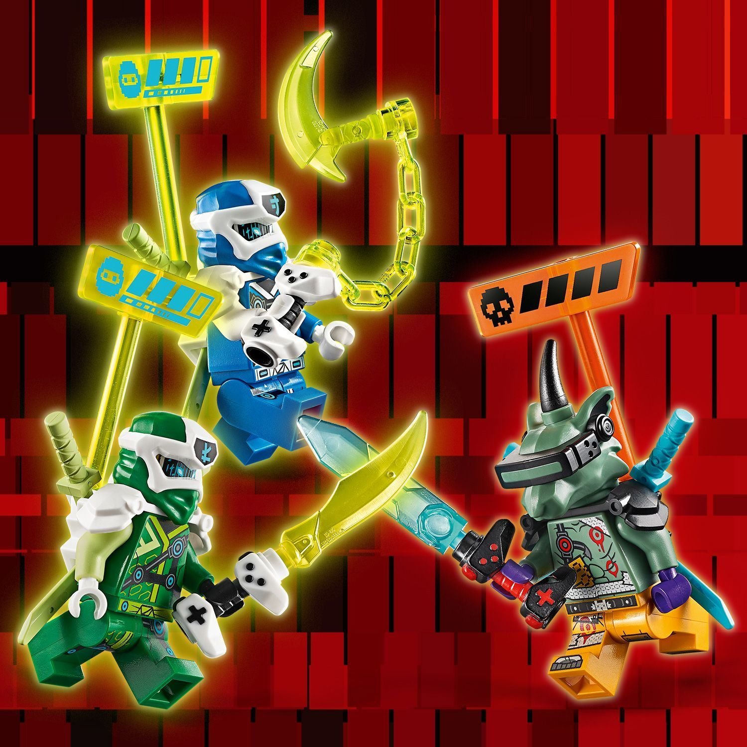 Скоростные машины Джея и Ллойда Ninjago LEGO — фото 4