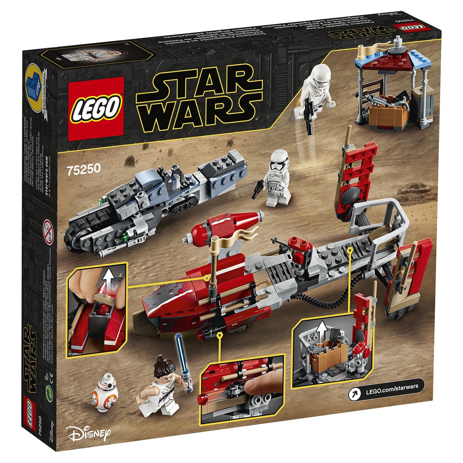 Погоня на спидерах Star Wars LEGO — фото 3