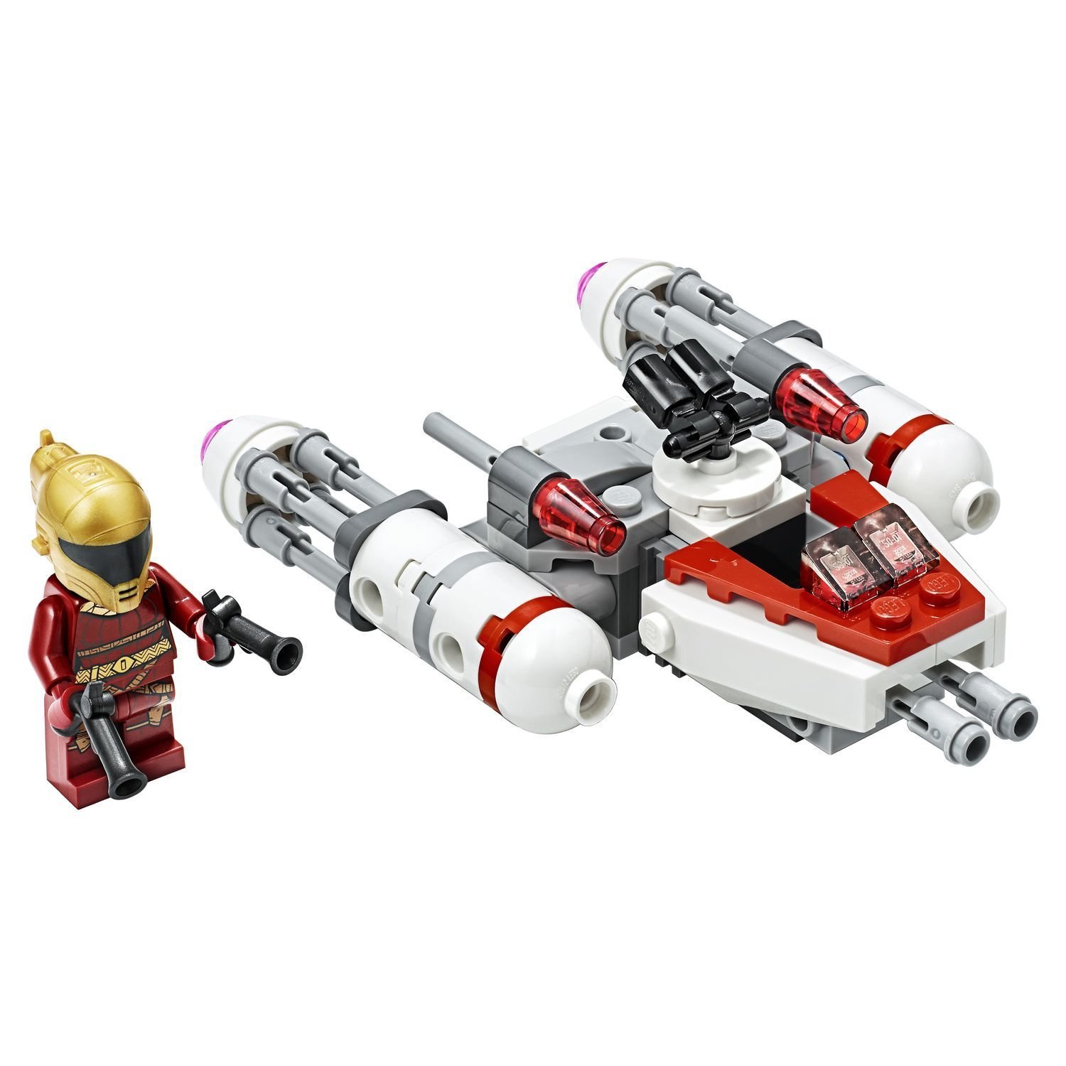 Микрофайтеры: Истребитель Сопротивления типа Y Star Wars LEGO — фото 2