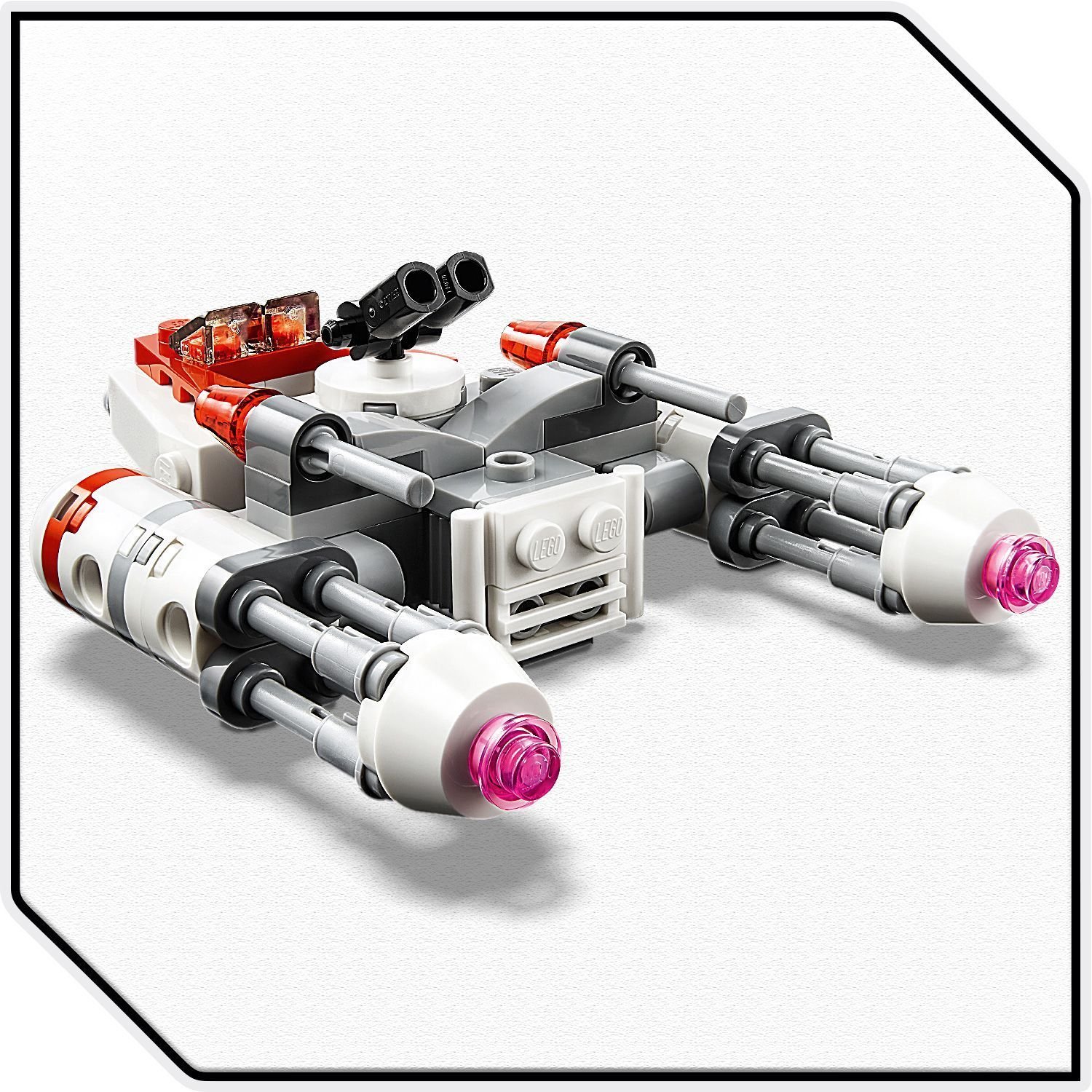Микрофайтеры: Истребитель Сопротивления типа Y Star Wars LEGO — фото 4