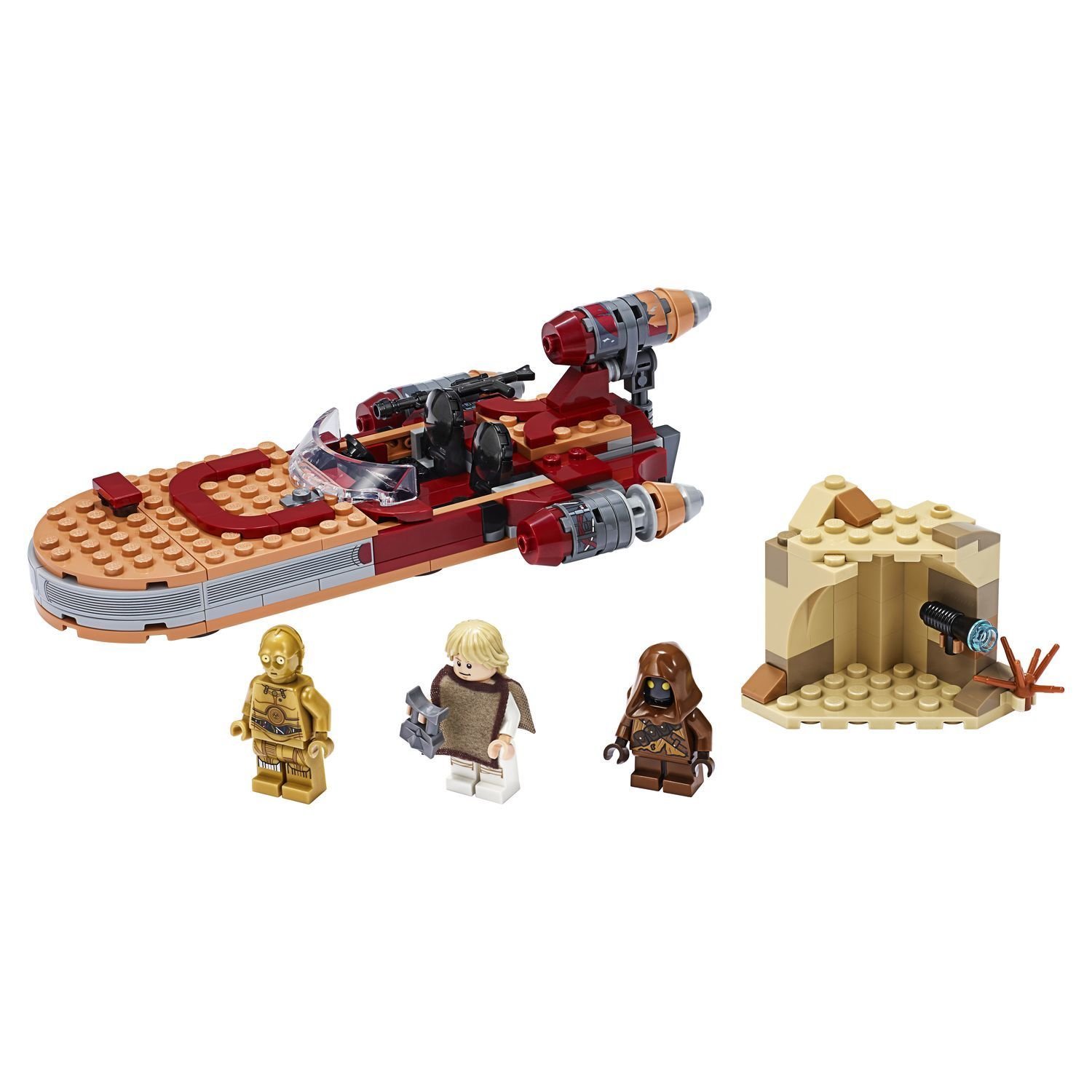 Спидер Люка Сайуокера Star Wars LEGO — фото 3