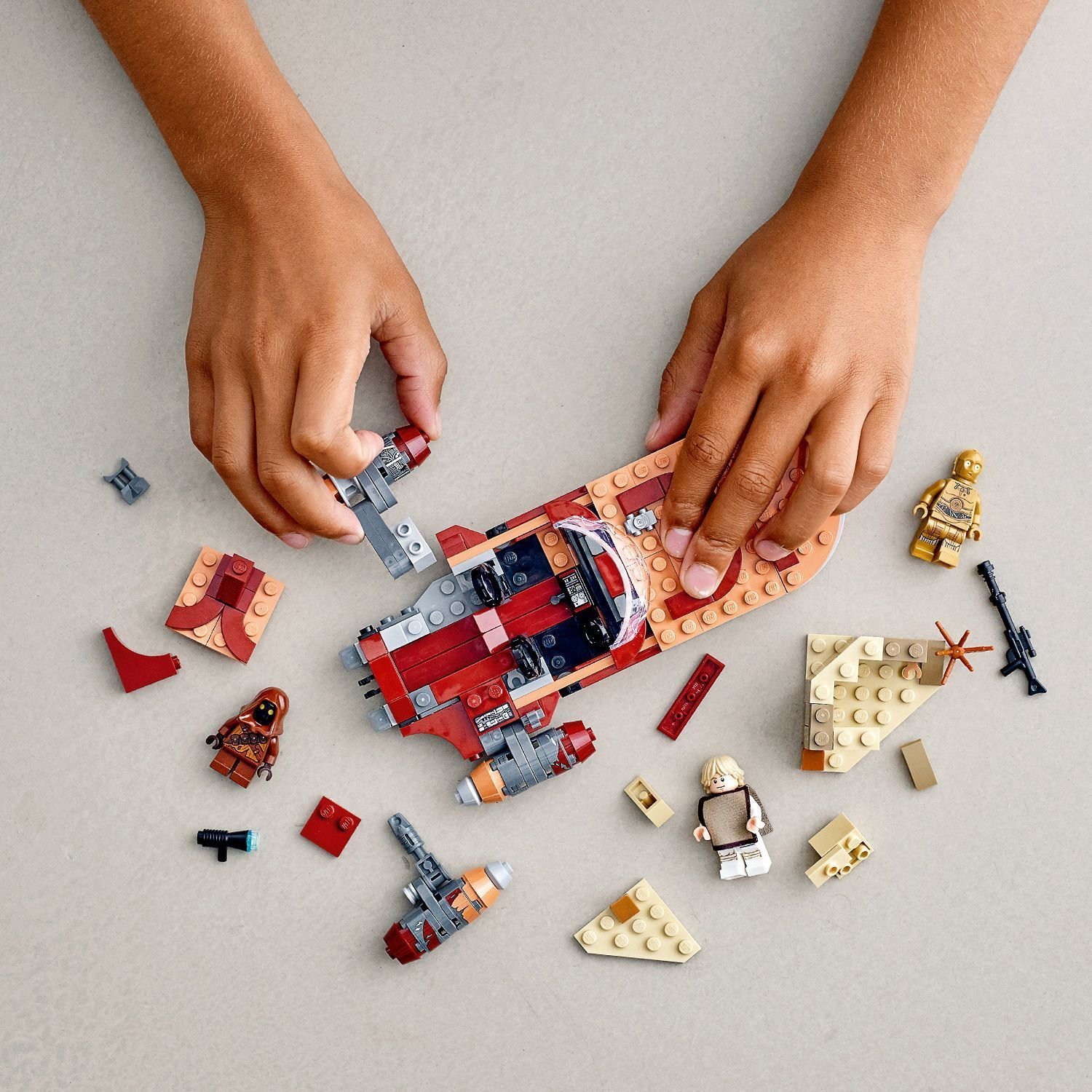 Спидер Люка Сайуокера Star Wars LEGO — фото 6