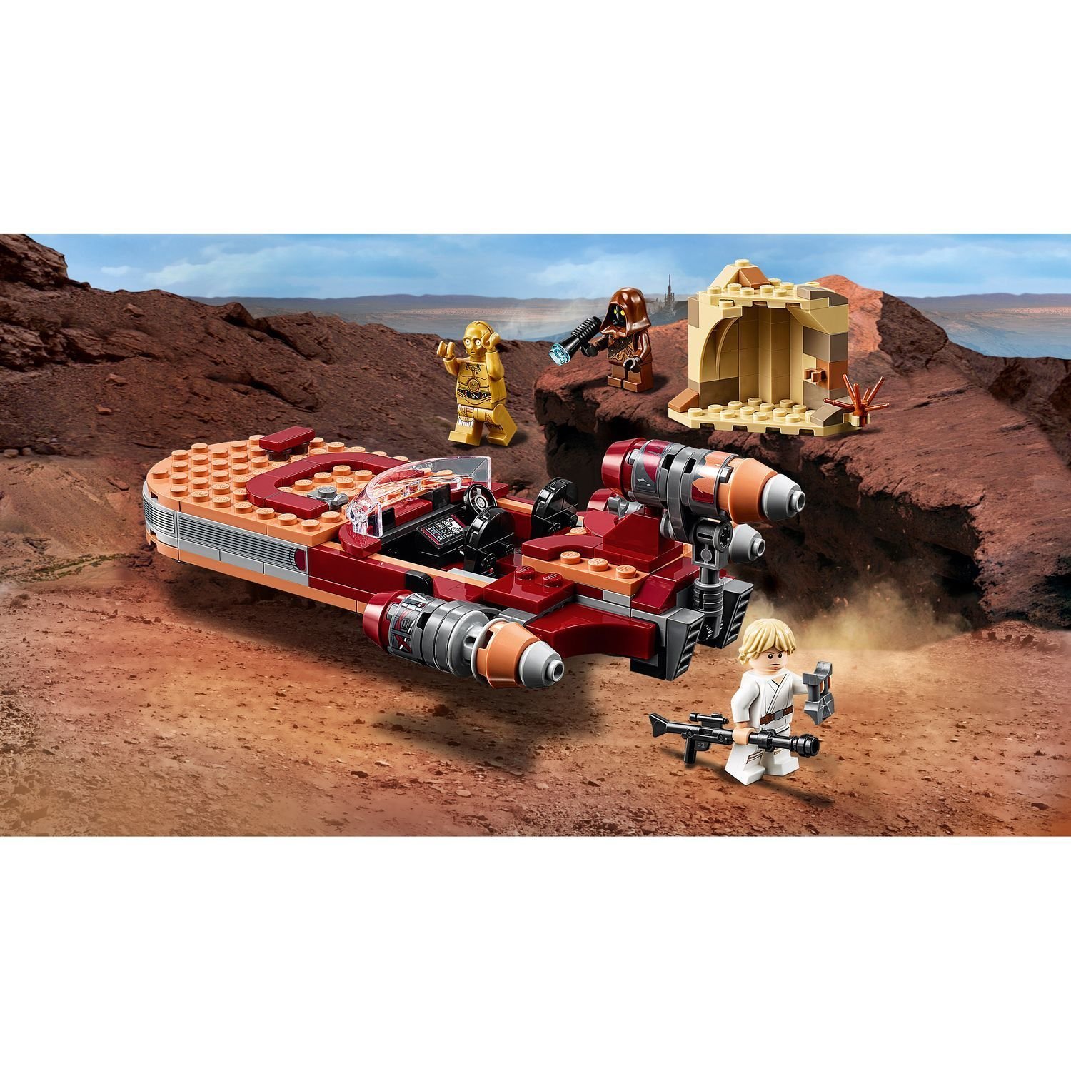 Спидер Люка Сайуокера Star Wars LEGO — фото 8