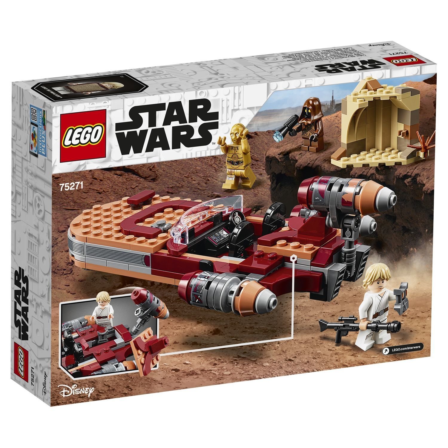 Спидер Люка Сайуокера Star Wars LEGO — фото 2