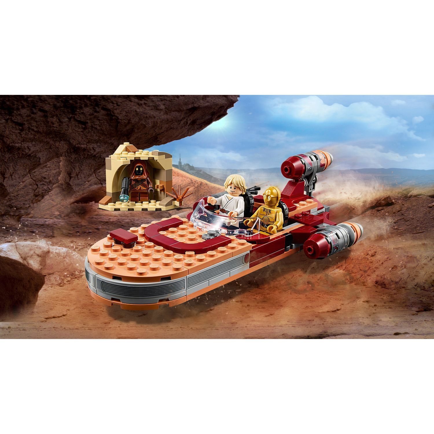 Спидер Люка Сайуокера Star Wars LEGO — фото 7
