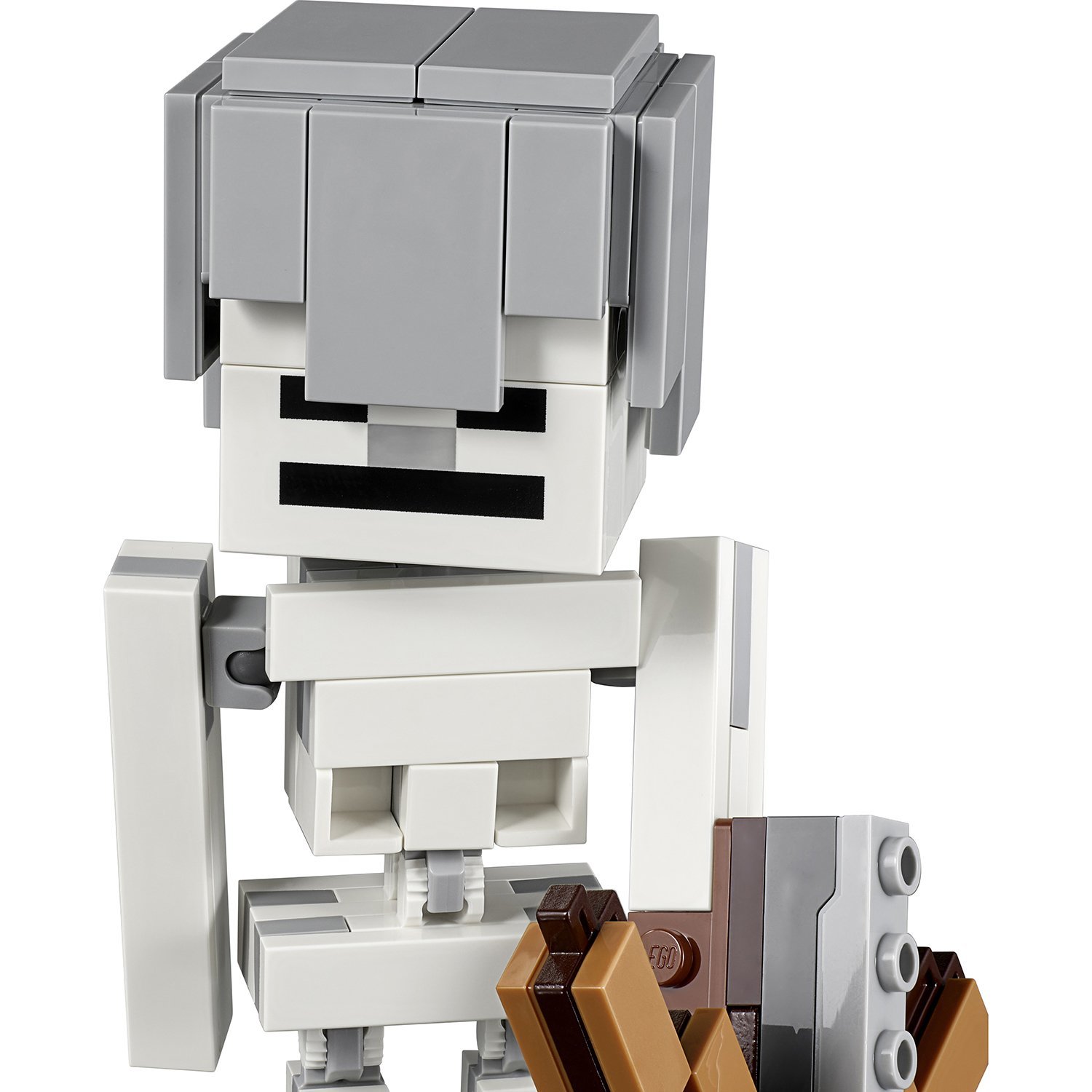 Большая фигурка: скелет с кубом магмы Minecraft LEGO — фото 7