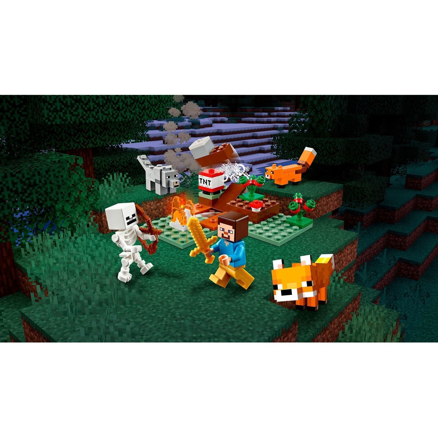 Приключения в тайге Minecraft LEGO — фото 5