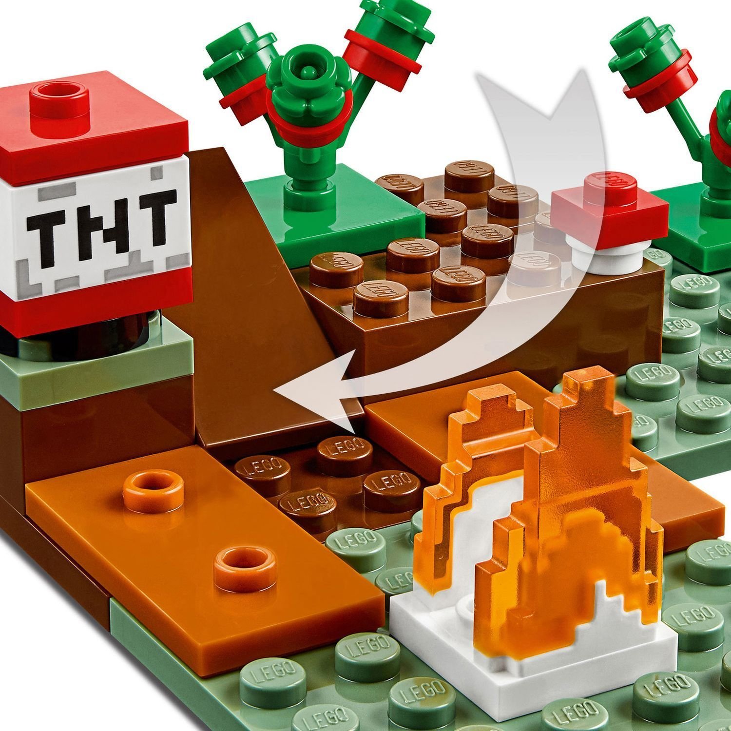 Приключения в тайге Minecraft LEGO — фото 3