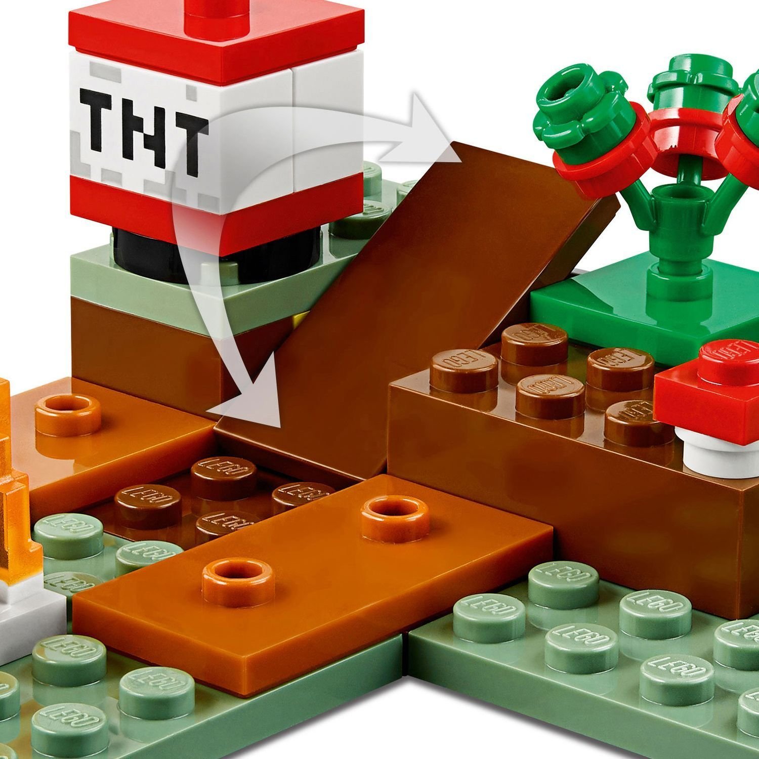 Приключения в тайге Minecraft LEGO — фото 10