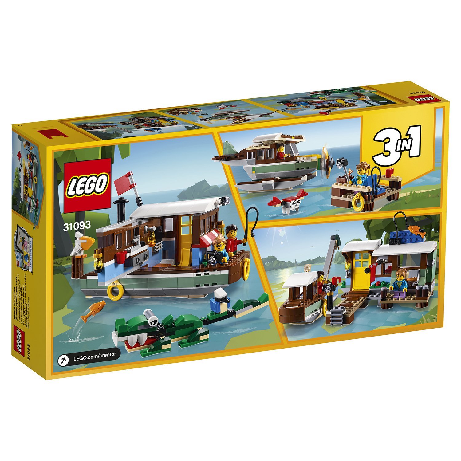 Плавучий дом Creator LEGO 3 в 1 — фото 2