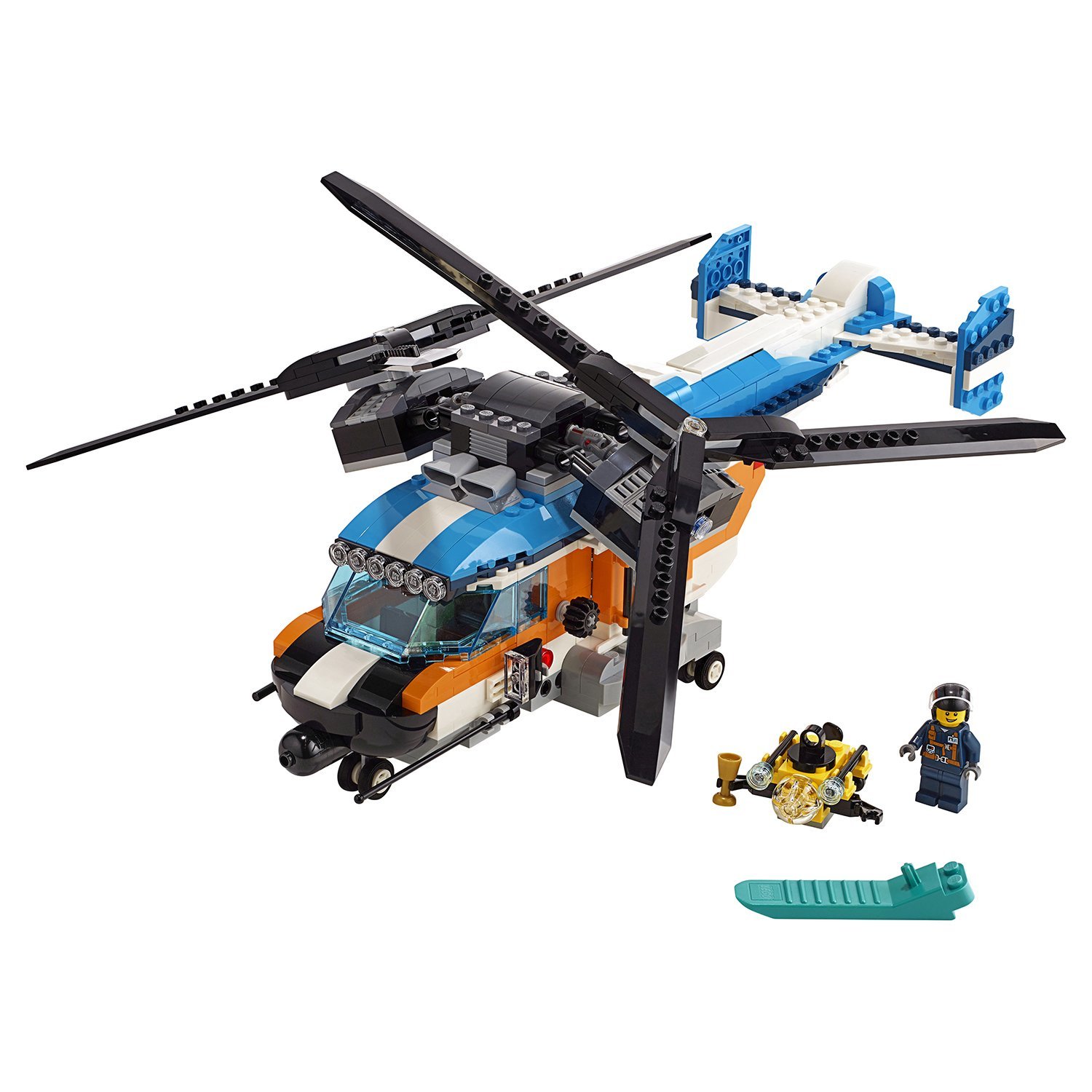 Двухроторный вертолёт Creator LEGO 3 в 1 — фото 3