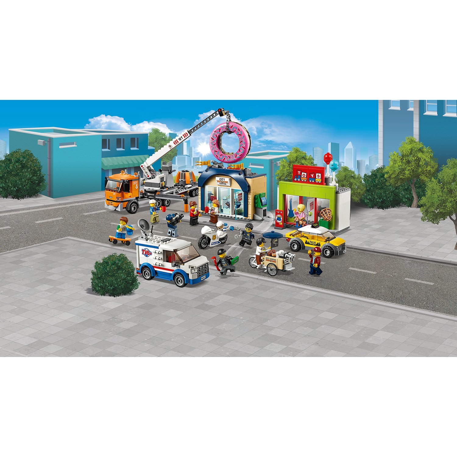 Открытие магазина по продаже пончиков City Town LEGO — фото 13