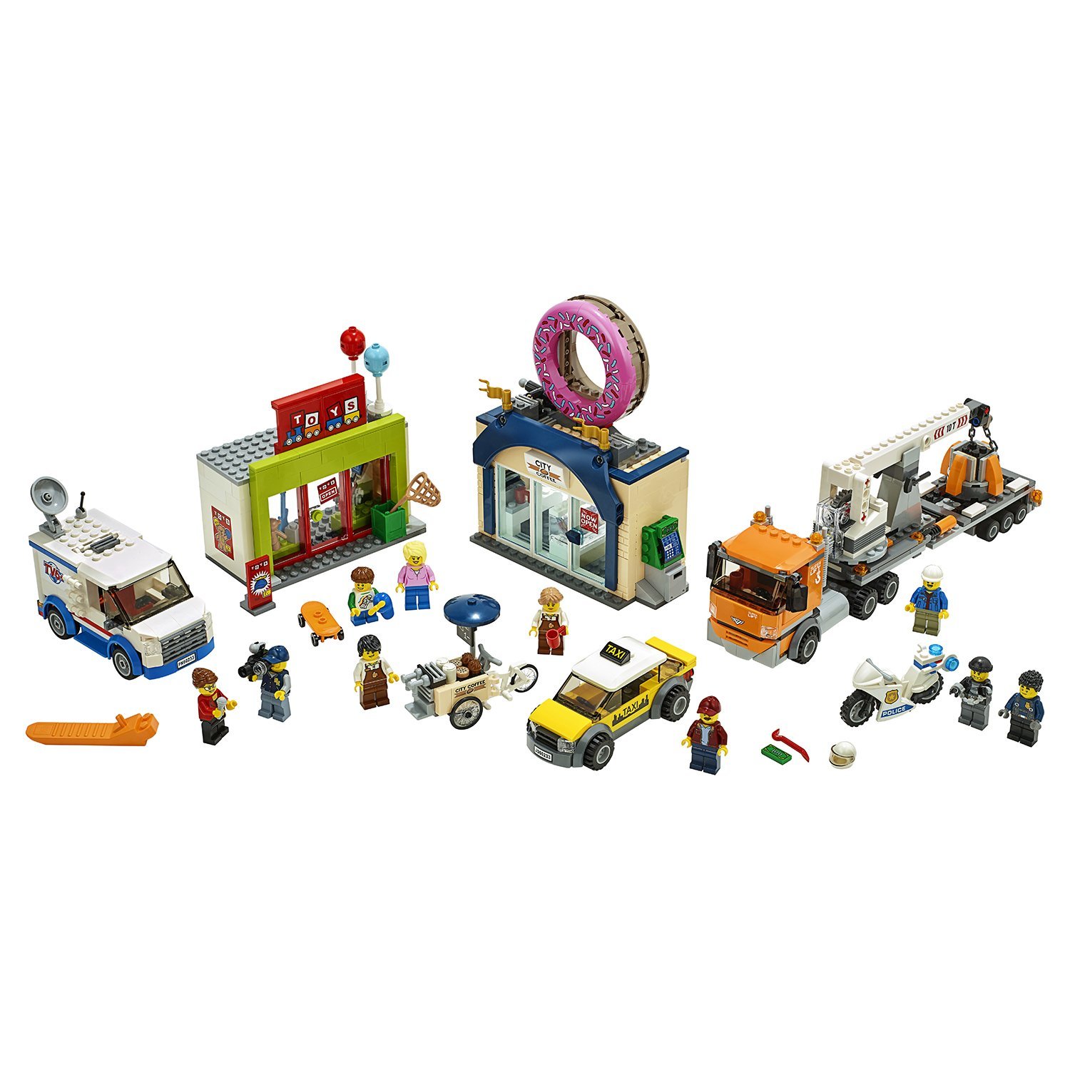 Открытие магазина по продаже пончиков City Town LEGO — фото 2