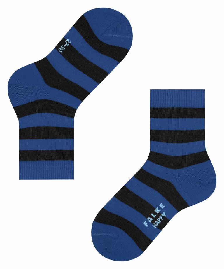 Носки Happy Stripe 2-Pack FALKE, цвет — чёрный