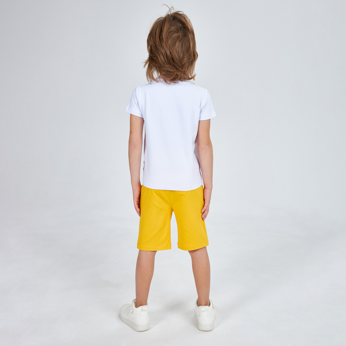 Желтые шорты для мальчика KOGANKIDS — фото 6