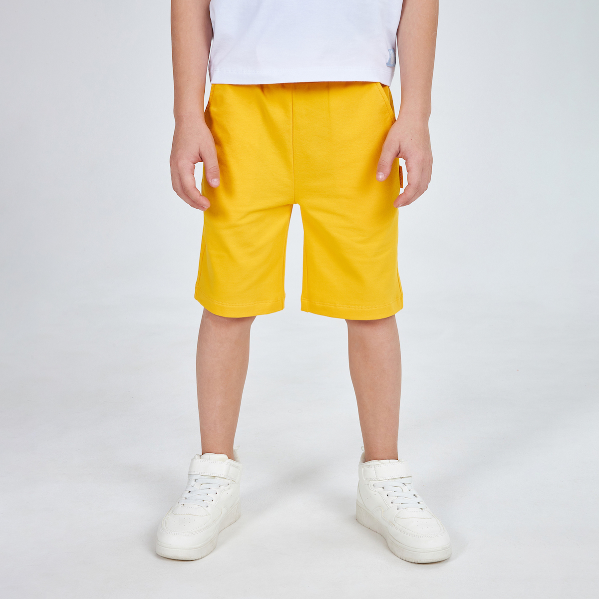 Желтые шорты для мальчика KOGANKIDS — фото 7