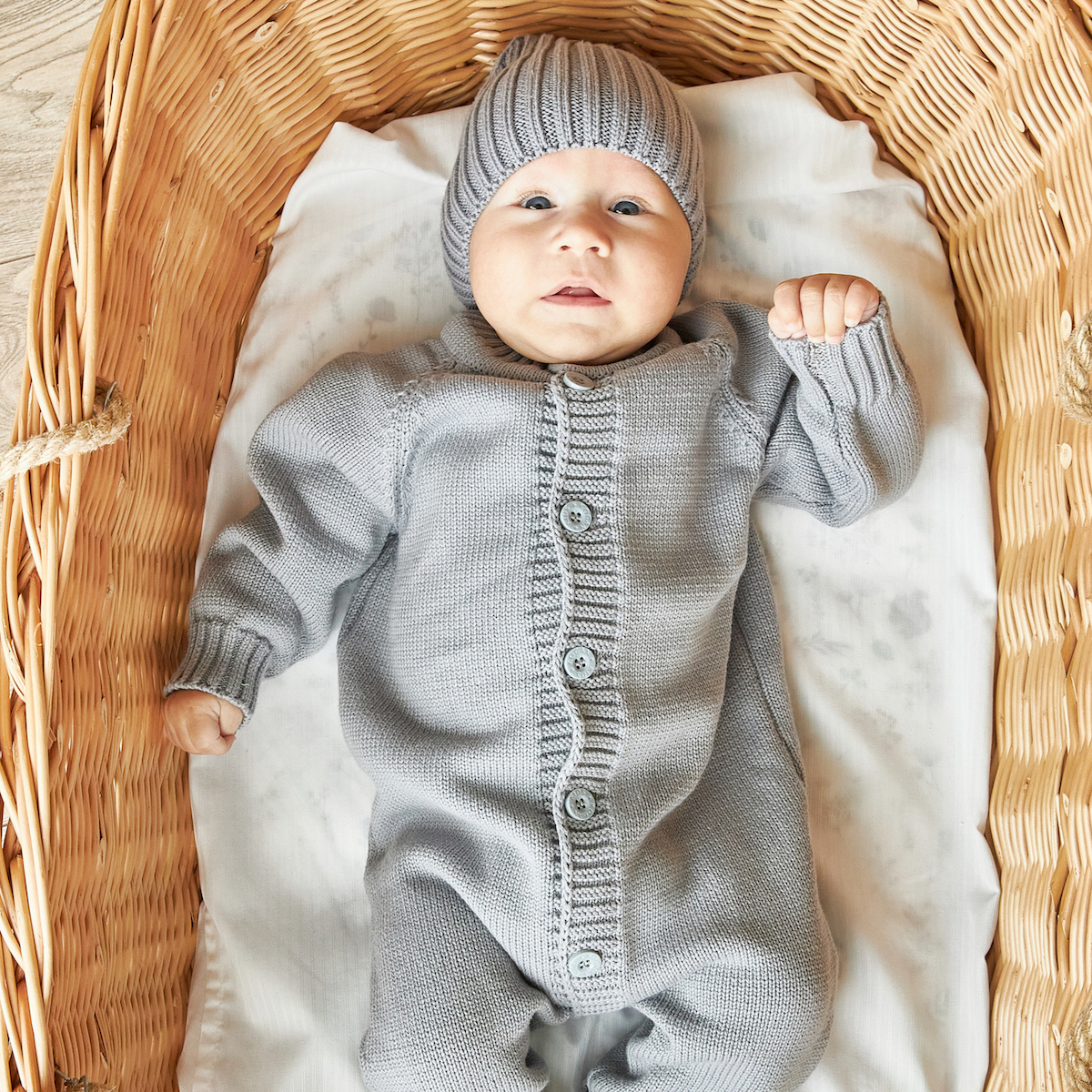 Серый комбинезон для мальчика KOGANKIDS — фото 2