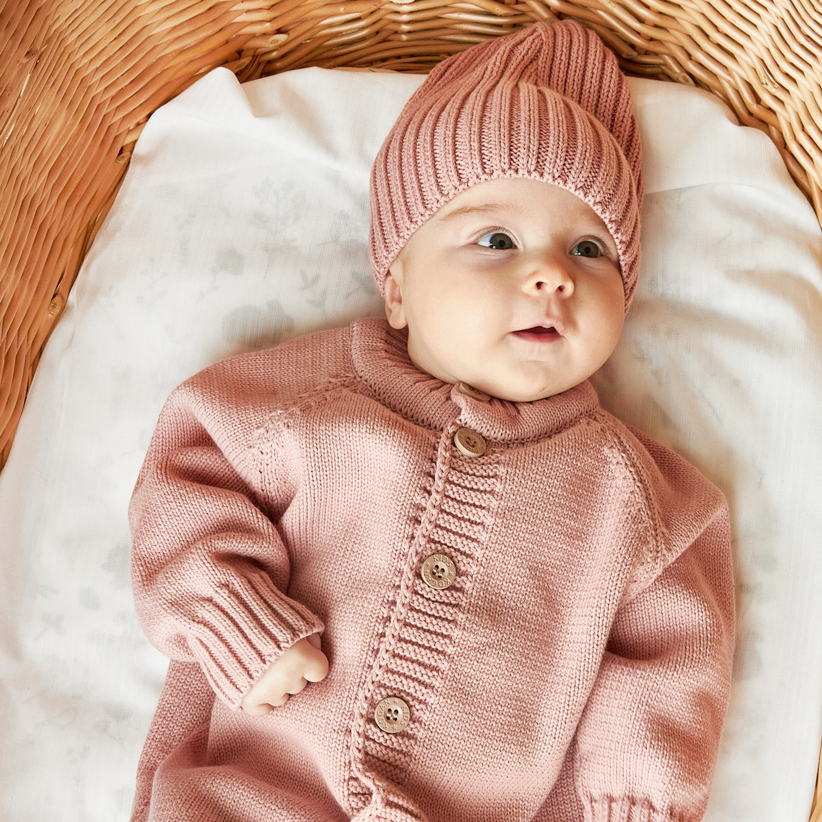 Пепельно-розовый комбинезон для девочки KOGANKIDS — фото 5