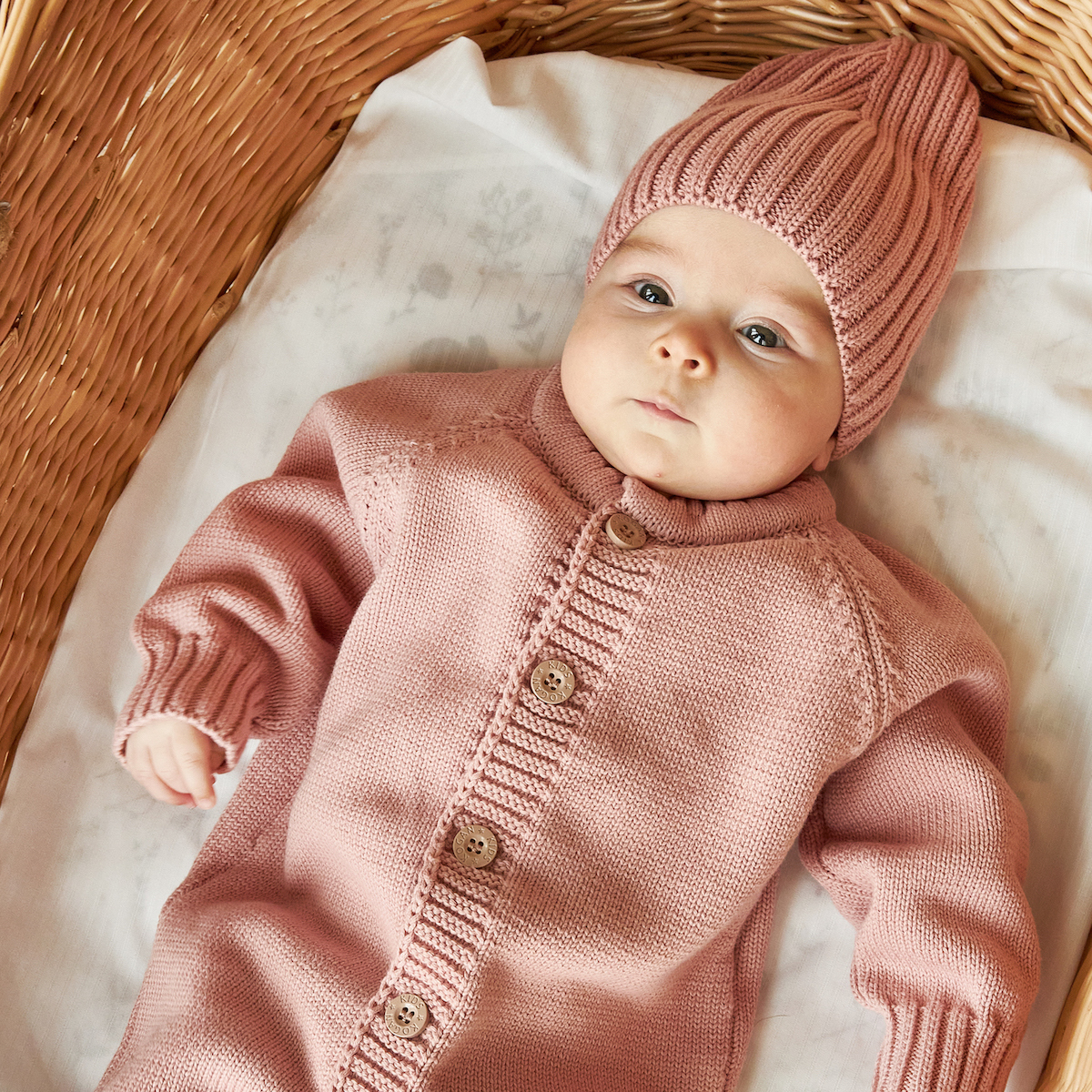 Пепельно-розовый комбинезон для девочки KOGANKIDS — фото 4
