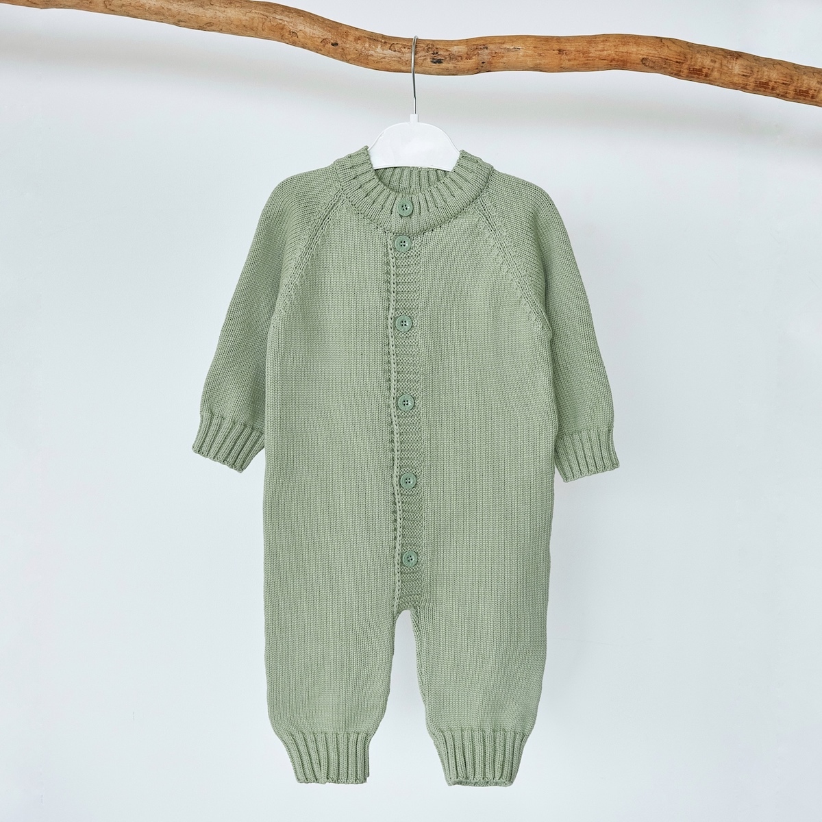 Фисташковый комбинезон для мальчика KOGANKIDS — фото 5