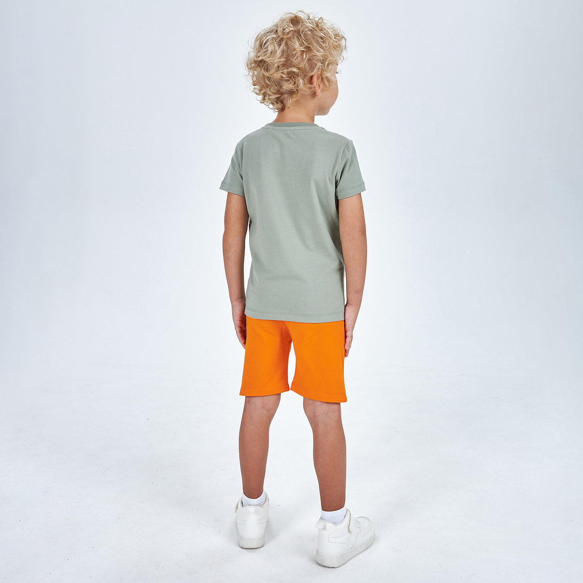 Футболка для мальчика цвета хаки KOGANKIDS — фото 8