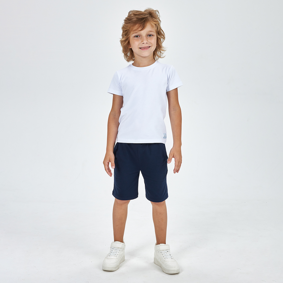 Белая футболка для мальчика KOGANKIDS — фото 5
