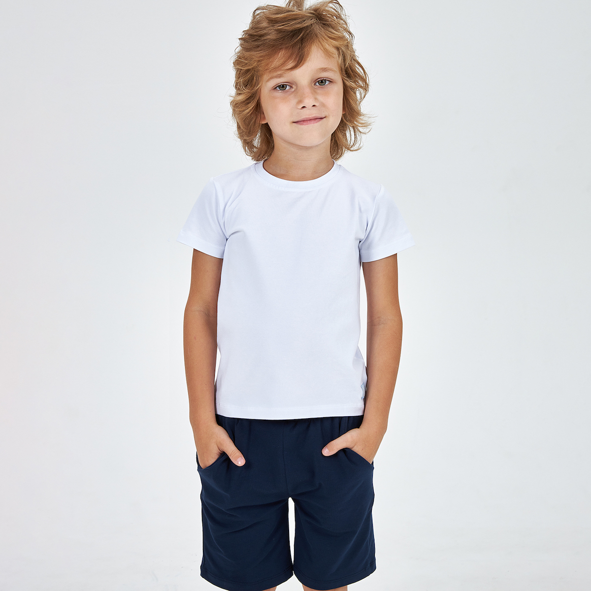 Белая футболка для мальчика KOGANKIDS — фото 4