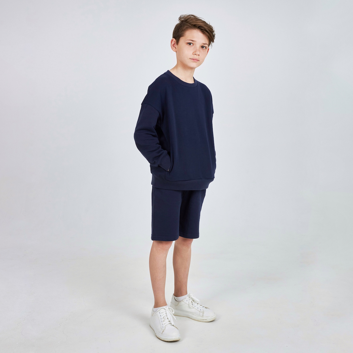 Комплект для мальчика из джемпера и шорт KOGANKIDS — фото 8