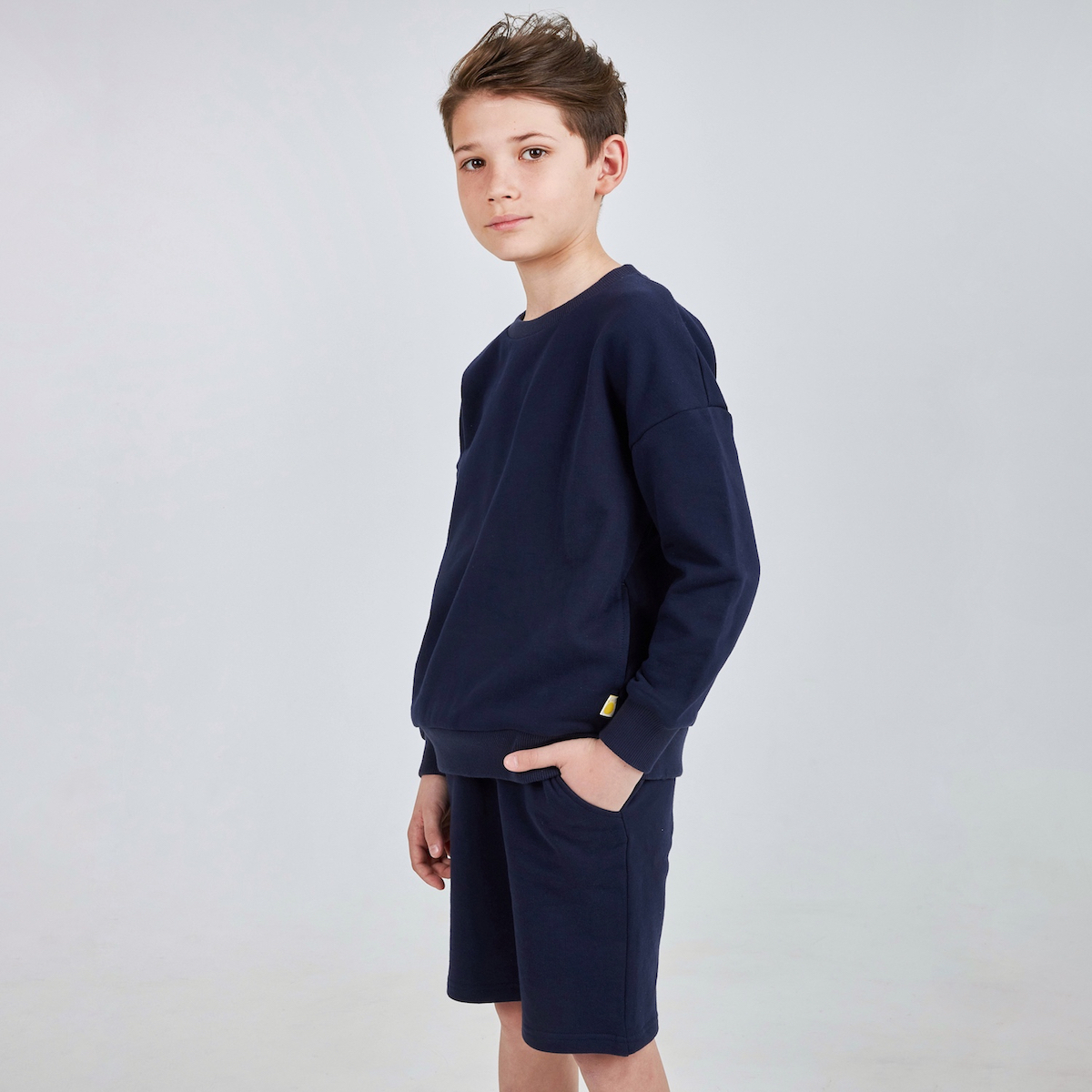 Комплект для мальчика из джемпера и шорт KOGANKIDS — фото 12