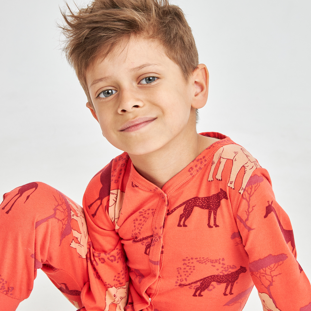 Комбинезон для сна для мальчика "Джунгли" KOGANKIDS — фото 9
